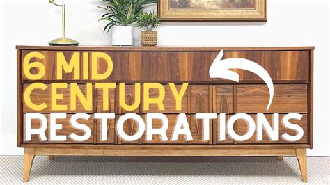6 Amazing Walnut And Teak Restorations Mid Century Furniture