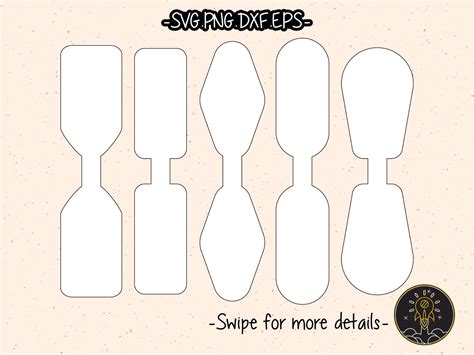 Faux Leather Keychain Template Free