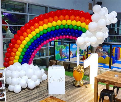 Rainbow Balloon Decorations In Singapore That Balloonsthat Balloons