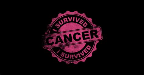 I Survived Cancer I Survived Cancer Sticker Teepublic