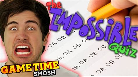 The Impossible Quiz Makes Us Rage Gametime Wsmosh Youtube