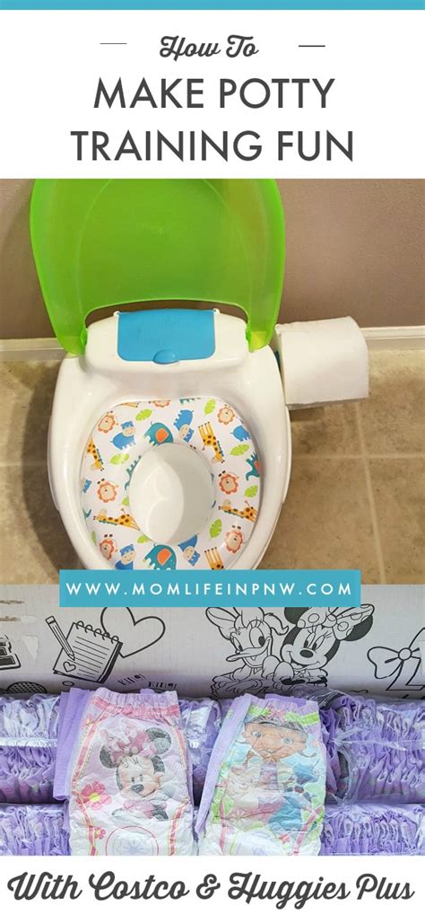 How To Make Potty Training Fun With Costco And Huggies Plus Mom Life In