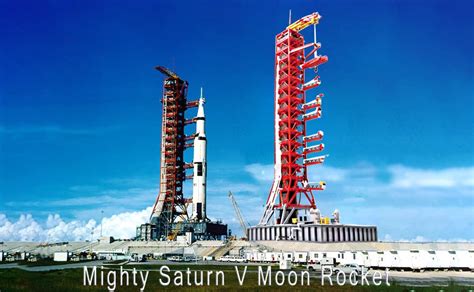 Nasa Saturn V Launch Umbilical Tower Crawler Transporter