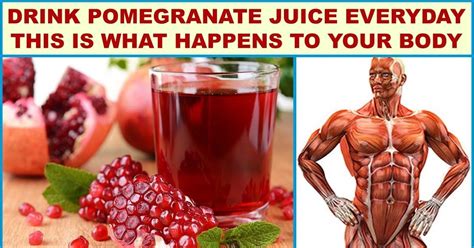 benefits of drinking pomegranate juice everyday health benefits