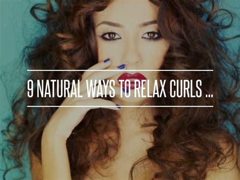 It doesn't have any heat or substantial damage. 9 🌱 Natural Ways to Relax Curls 👩🏽 ... | Natural to ...