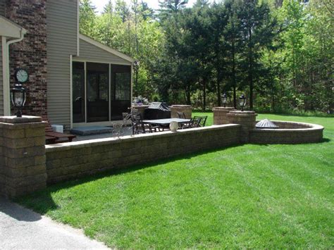 View Paver Patio With Circular Patio With Fire Pit Nyce Crete And