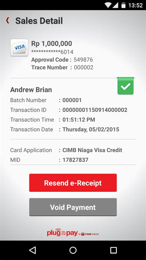 Mpos app user what is the duration of the sales history stored on the cimb plug n pay app? Plug n Pay By CIMB Niaga - Android Apps on Google Play