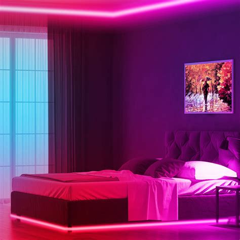 How To Install Led Strip Lights Around Bedroom Ceiling Ceiling Light