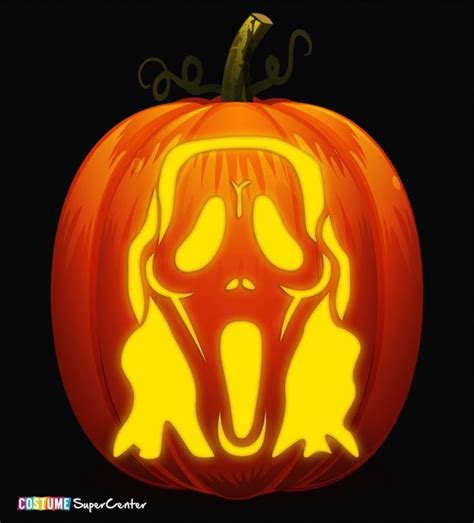 10 Horror Movie Pumpkin Stencils Kiddonames
