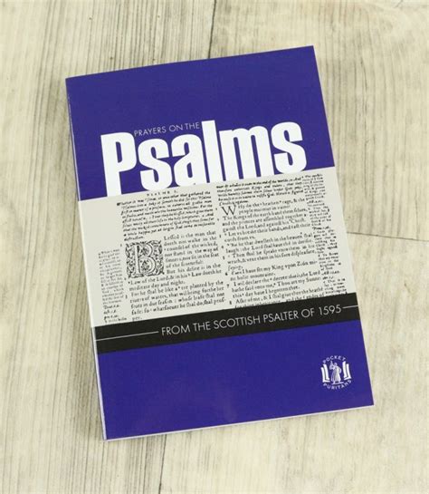 Prayers On The Psalms Banner Of Truth Usa