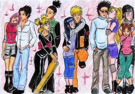 Naruto Couples By Akiraofkonoha On Deviantart