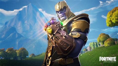 1366x768 Thanos In Fortnite Battle Royale 1366x768