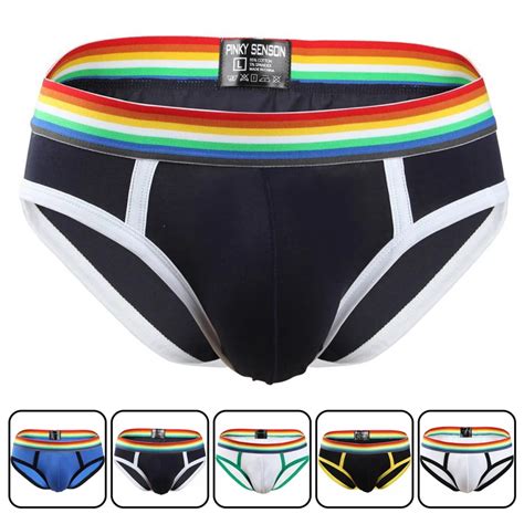 Gay Pride Rainbow Striped Belt Underwear Queerks