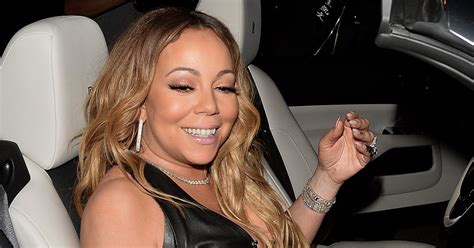 Mariah Carey Cuts An Exuberant Figure As She Flashes A Serious Amount