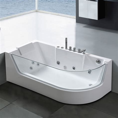 Whirlpool tubs jetted bathtubs were first made by jacuzzi hot tub manufacturers, one of the biggest names in the hot tub industry. Whirlpool Bathtub 67" X 31.5" hot tub Panoramic Glass - Venice
