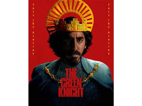 Download The Green Knight Dev Patel Film Poster Wallpaper