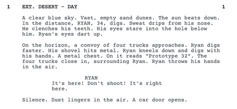 How To Write A Scene Description — Script Elements Explained