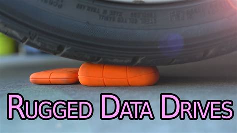 Crushing Hard Drives Under My Car Lacie Rugged Ssd And Hdd Data Drives