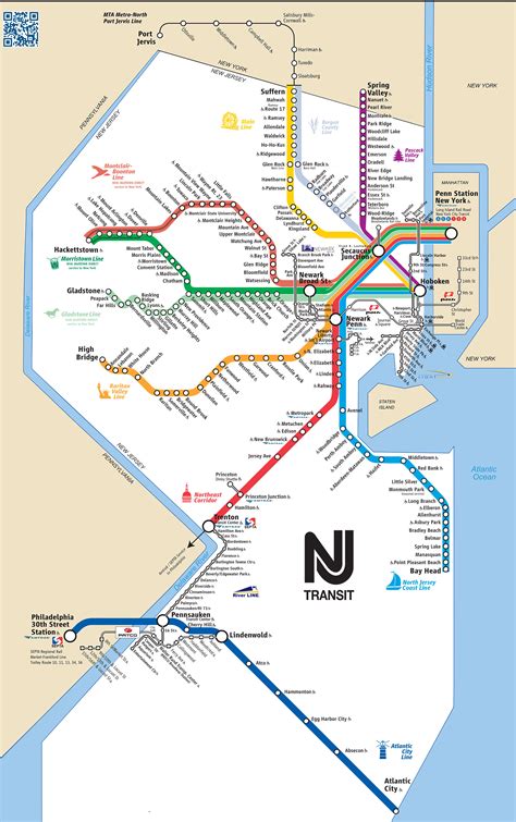 Plan Et Carte Du Train Urbain De New York Stations Et Lignes