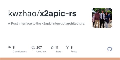 Github Kwzhaox2apic Rs A Rust Interface To The X2apic Interrupt