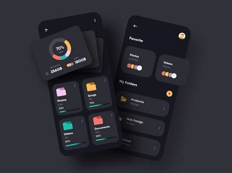 File Manager App Ux Ui Design By Ghulam Rasool 🚀 For Cuberto On Dribbble