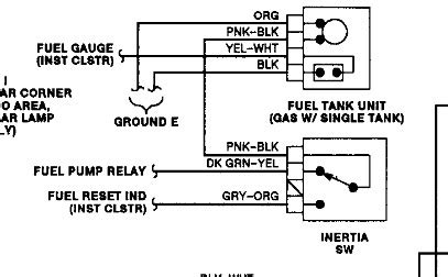 Fuel Pump Wiring Diagram 92 Ford F150