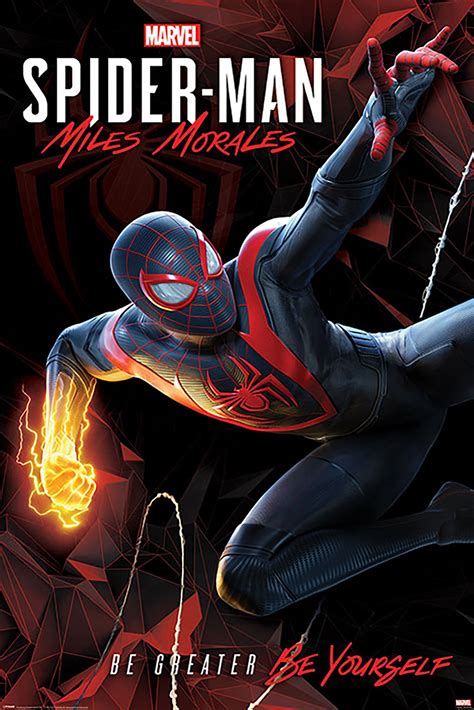 Marvel Comics Spiderman Poster Miles Morales Posters Buy Now In The