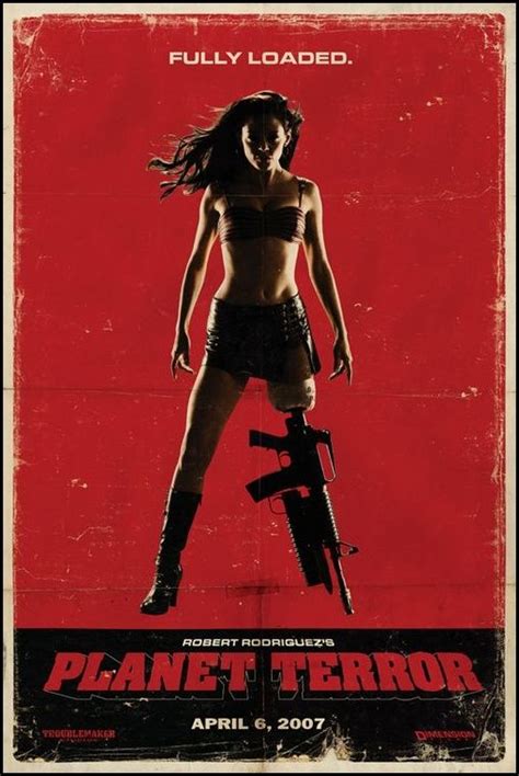 Review Planet Terror Riveting Fun Poster Filmposters Rose Mcgowan