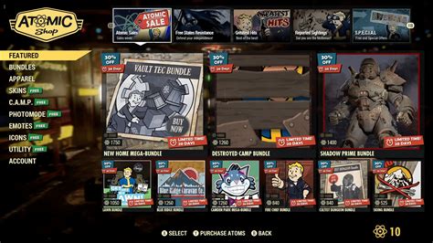 New Fallout 76 Atomic Shop Weekly Update For May 16 2023