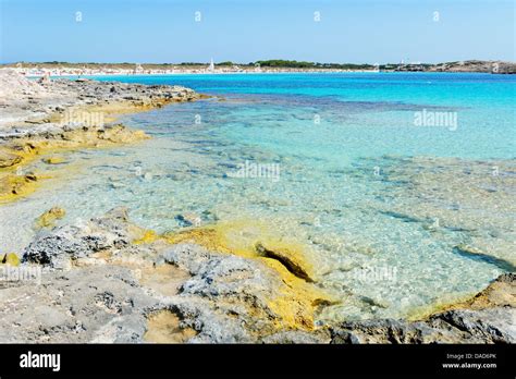 Ses Illetes Beach Formentera Balearic Islands Spain Mediterranean