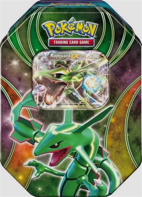 Pokemon Tcg Powers Beyond Tin Rayquaza Ex Brand New And Sealed Fall