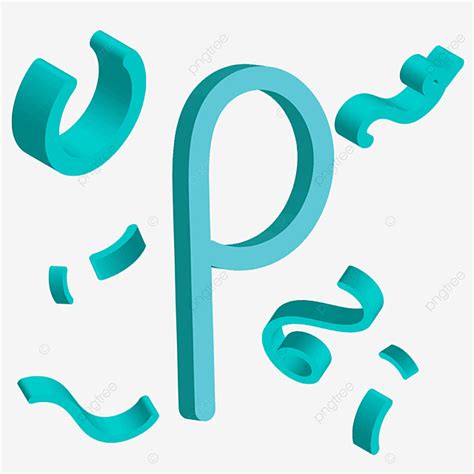 Letter P 3d Images Hd 3d Letters P Letter With Blue Effect P 3d P