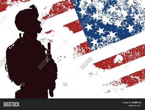 Us Soldier American Vector And Photo Free Trial Bigstock