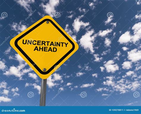 Uncertainty Traffic Sign Stock Illustration Illustration Of Bewildered