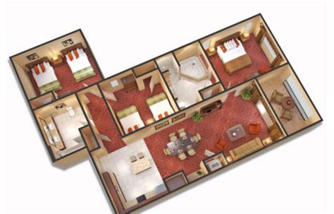 Choose the room type according to your needs. 3 Bedroom Suites Near Disney World Floridays Resort ...
