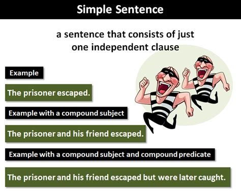 Simple Sentence Explanation And Examples