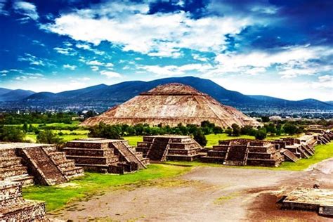 Pre Hispanic City Of Teotihuacan Series Famous Unesco Sites In North