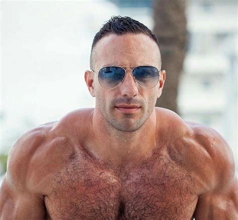 pin on hairy muscle men