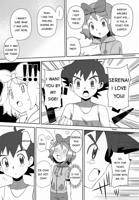Post Ash Ketchum Comic Natsunagi Takaki Porkyman Serena