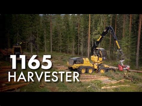 Tigercat Harvester Working With The C Forwarder In Sweden