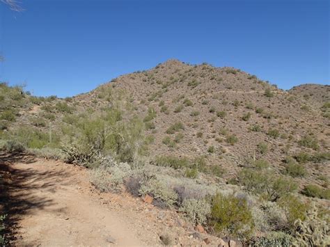 Arizona Hiking Dixie Summit Loop Hike Phoenix Sonoran Preserve