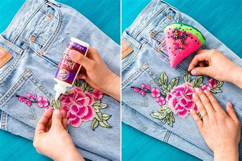 add feminist flair to these diy embroidered jeans brit co
