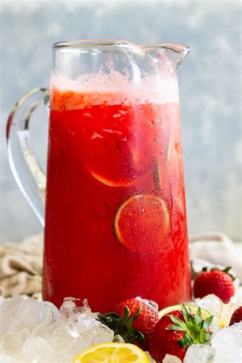 Strawberry Lemonade Margarita Julies Eats And Treats