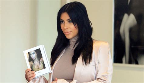 Kim Kardashian Celebrates Th Printing Of Her Book Selfish Kim