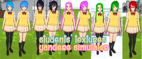 Students Textures Yandere Simulator By Pepsipenguin On Deviantart