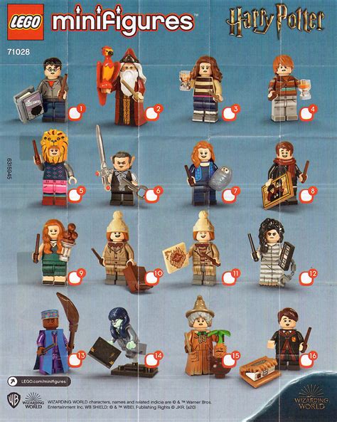 71028 Lego® Minifigures Harry Potter Series 2 Brick Lady