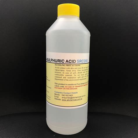 Sulphuric Acid 20 Solution All Chemical