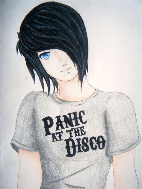 Design *anime emo boy* pics for ecards, add anime emo guy photo: Anime Emo Boy Drawing at GetDrawings | Free download