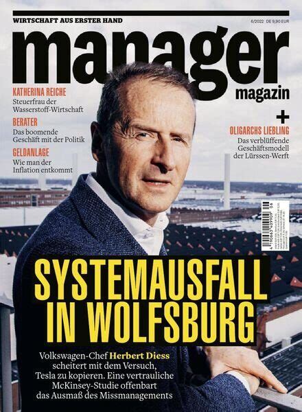 Manager Magazin — Juli 2022 скачать бесплатно Pdf • Mags Guru