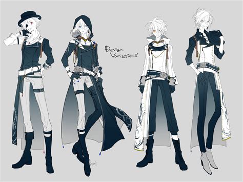 Pin By 右上 On D2 キャラデザ Fantasy Clothing Fashion Design Drawings